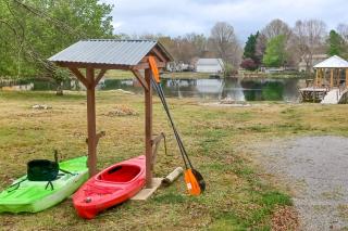 Kayak and Fish Little River Canyon Lakefront Cabin - 8