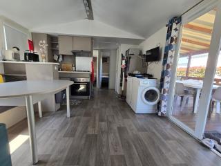 Grand mobil-home 4 chambres clim - 10 places - Océan - Plage accès direct Siblu - Gastes - 5