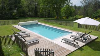 Maison avec jardin 1,5 hectare clôturé et piscine chauffée - 9 couchages - Creyssensac-et-Pissot - 0