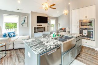 Golf Cart Included Little River Cottage with Deck! - 8