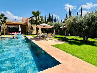 Villa privée avec piscine pour familles à Marrakech, Lalla Takerkousst - Marrakesch - 6