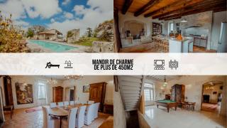 Chez Dominique 450 m2 Manoir Piscine Billard - Saint-Martin - 0