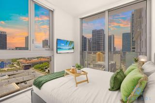 Beautiful 2BR Apartment with gym and Pool - Miami - 9