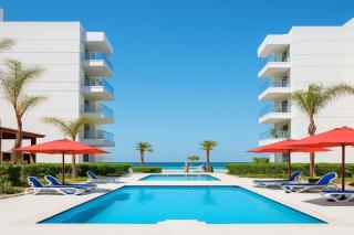 Exclusive Beachside Chalets at Porto Said Resort - - 0