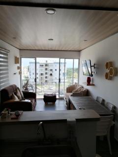 apto 3 habitaciones, 2 baños, 3 piscinas, 2 balcones - Restrepo - 4
