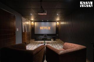 StayVista at Alpine Bliss - Home Theatre, Bonfire - Mussoorie - 7
