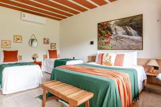 Flat Natureza Hotel Fazenda Pedra do Rodeadouro Bonito PE - Bonito - 9