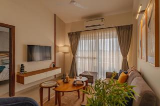 Veera Prestige by Hireavilla - 1 & 2BHK Apartments with Balcony & Pool Access, 2km to Candolim Beach - 9