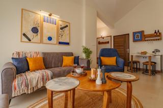 Veera Prestige by Hireavilla - 1 & 2BHK Apartments with Balcony & Pool Access, 2km to Candolim Beach - 6