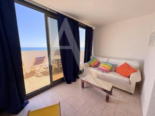STUDIO VUE MER AVEC PKG, PISCINE, TENNIS, PLAGE DIRECT - Sète - 0