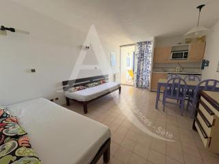STUDIO VUE MER AVEC PKG, PISCINE, TENNIS, PLAGE DIRECT - Sète - 4