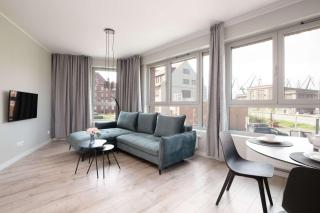 Elegancki Apartament Blisko Rzeki w Gdańsku z Parkingiem by Noclegi Renters - Danzig - 5