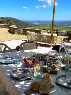Authentic renovated villa, pool, magnificent view - La Garde-Freinet - 7