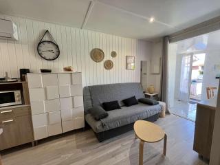 Villa climatisée dans résidence LES TAMARIS, 3 chambres, véranda, Wifi, à 400m de la plage de Portiragnes LRTAMG15 - Portiragnes - 5