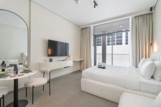 StayShort - Chic Studio in Oxford Terraces with Pool & Gym - 2