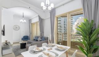 Dubai Marina-2Bedroom-3 balcony -holiday home-direct acces to Marina Promenade - 6