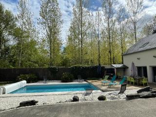 Les Prairies du Val d'Amboise Grand Gite 15 pers PMR avec piscine - Noizay - 8