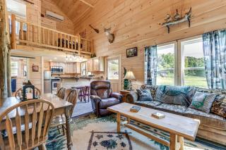 On-Site Creek Access Pet-Friendly Cosby Cabin! - Cosby - 0