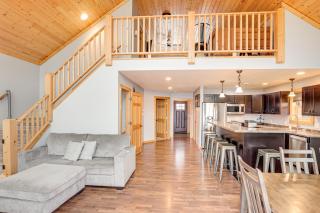 Boat Dock and Furnished Deck Northwoods Lake House - Eagle River - 8
