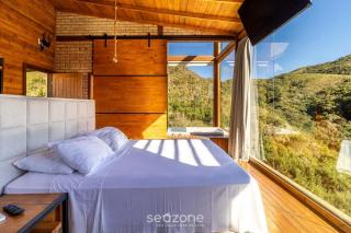 Cabana com vista deslumbrante na serra VST020 - Anitápolis - 7