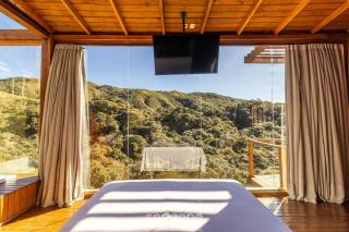 Cabana com vista deslumbrante na serra VST020 - Anitápolis - 4