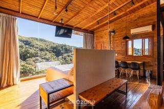 Cabana com vista deslumbrante na serra VST020 - Anitápolis - 2