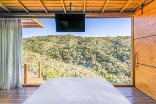 Incrível cabana com vista da serra VST021 - 1
