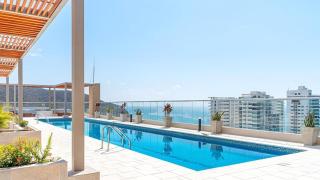 Hermoso y moderno Loft con Piscinas, vista al Mar y cerca de la Playa - Gaira - 7