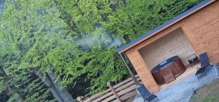 Klimatyczne drewniane Domki Jagodna Spalona 6D-2 jacuzzi sauna,trasy rowerowe - Spalona - 5