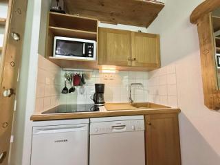 Studio Cabine Mezzanine à Praz-Sur-Arly, proche pistes et lac, parking, balcon, 6 pers. - FR-1-603-105 - Praz-sur-Arly - 3
