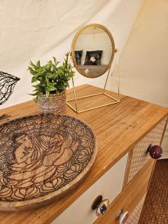 Lotus Belle Tipi at Le Ranch Camping et Glamping - Madranges - 3