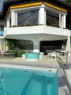 Luxusvilla Pool Panorma Privatspähre Ruhe - Brissago - 7