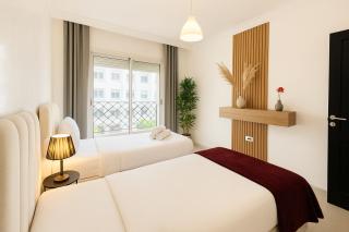 Cosy greeny 3 BDR - downtown near oasis train and tramway - Casablanca - 2