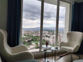 Skyline 25 apartment, CEVAHIR SKY CITY SKOPJE, free parking - Skopje - 3