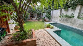 Depto privado con jardín y piscina en casa colonial - Centro de Asunción - Asuncion - 0