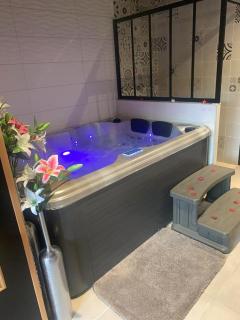 Suite romantique Au cœur du Spa avec jacuzzi et sauna privatif proche de Toulouse - Auterive - 6