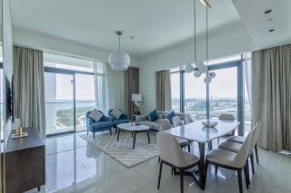 3BR Apartment with City and Beach Views at Address Residences Marassi - Al Muharraq - 9