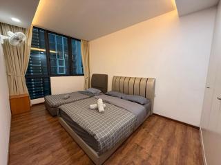 Free Parking, 2-7 Pax, 3Room 2Bath, Vivacity Jazz 3 Kuching Sarawak - Kuching - 7