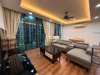 Free Parking, 2-7 Pax, 3Room 2Bath, Vivacity Jazz 3 Kuching Sarawak - Kuching - 8