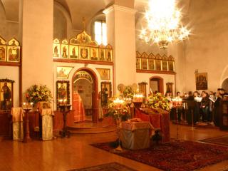 Gäste- und Tagungshaus der Abtei Niederaltaich, Erholung, Entspannung, Besinnung, Auszeit und Entschleunigung, Byzantinische Kirche, - Niederalteich - 9