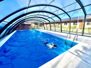 Rajska Mierzeja , SAUNA , JAKUZZI ,BASEN Z PODGRZEWANĄ WODĄ , KLIMATYZACJA-OGRZEWANIE , PLAC ZABAW , ROWERY , TARAS - 8