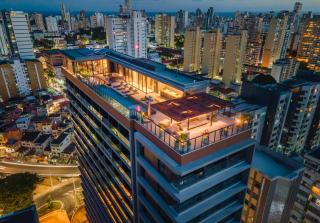 Studio Corredor da Vitória - Rooftop com vista mar, piscina e academia - 5
