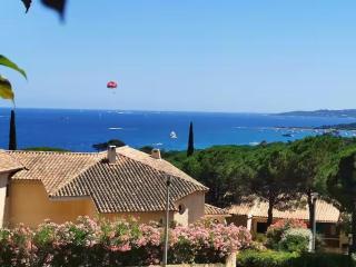 Studio vue mer panoramique, accès plage, piscine - Sainte-Maxime - 0