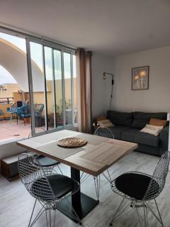 Le Roof Top du Port, Nouveau, Bbq Duplex Clim Parking - Gruissan - 5