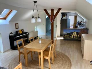 Storchennest - Ferienappartement mit Kamin, Sauna, Garten, E-Piano - 7