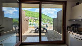 Gemütliche Maisonette mit Dachterrasse und Weitblick - Bad Urach - 9