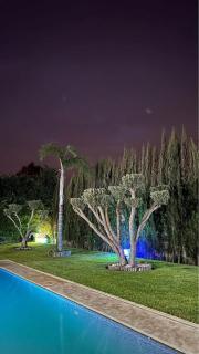 villa à louer a bouskoura par jours interdit les événements - 1