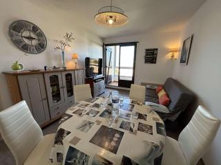 Appartement moderne 3 pièces, vue mer, parking privé, 5 couchages - FR-1-224C-348 - 4