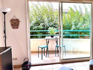Le Paladio - Centre, Parking privé, CLIM, 4 personnes - Istres - 8