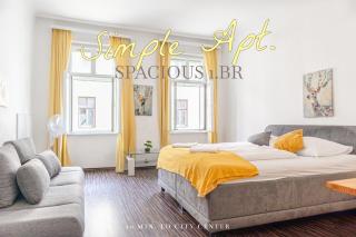 Central 1BR Apt Ideal for Longstays up to 3P - Viena - 0